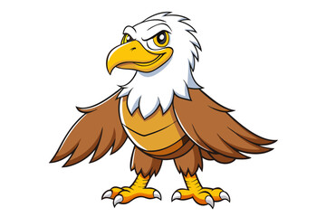 Eagle cartoon vector