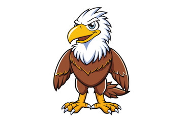 Eagle cartoon vector