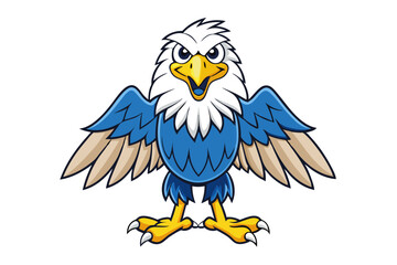 Eagle cartoon vector