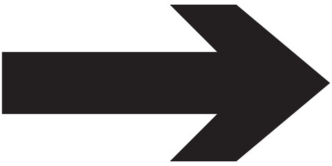 black arrow  flat symbol  collection