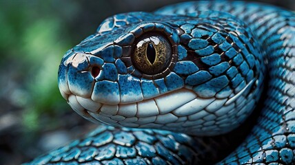 Fototapeta premium A snake in the rainforest