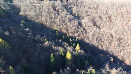 La monta&ntilde;a ense&ntilde;a a caminar, amar y contemplar los cambios de las estaciones. En este caso el color naranja abraza el oto&ntilde;o y el drone lo capta en video.