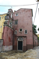 Charming Narrow Streets and Historical Old Town Buildings on a Greek Island: Full of Character and Timeless Beauty
