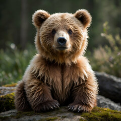 Fototapeta premium brown bear 