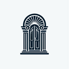 door logo illustration