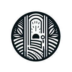 door logo illustration