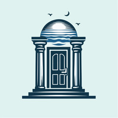 door logo illustration