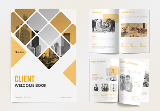 Client Welcome Packet Template Layout
