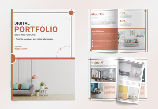 Digital Portfolio Layout