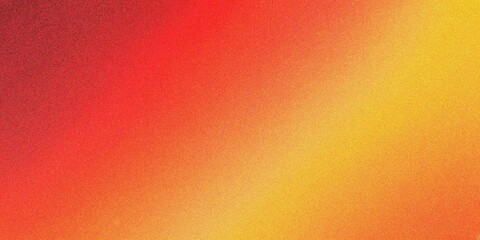Abstract orange gradient background, grainy noise texture gradient