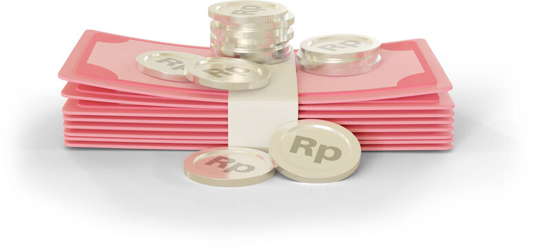 rupiah indonesian money and coins