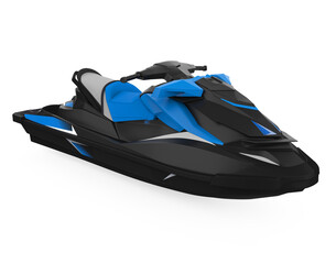Water Scooter Personal Watercraft Isolated