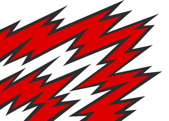 Abstract background with gradient zigzag line pattern and with some copy space area