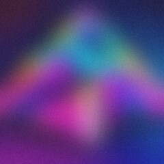 Obraz premium Noisy grainy effect blurred Sharp Geometric Glow background, banner poster wallpaper background 
