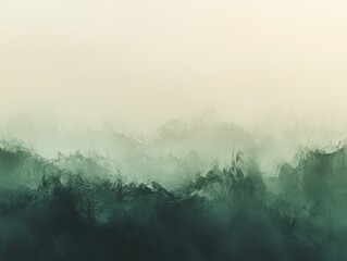 Fototapeta premium Green gradient abstract background