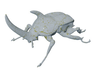 House Decoration Rhinoceros Beetle Statue