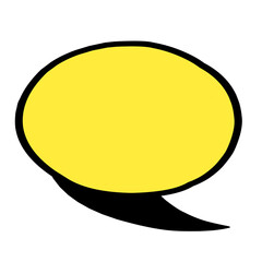 Speech bubble illustration
