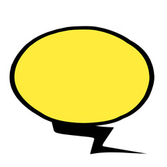 Speech bubble illustration
