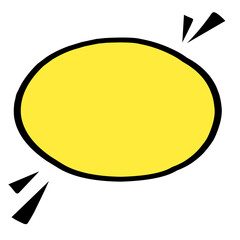 Speech bubble illustration
