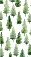 Obraz premium Christmas trees backgrounds pattern plant.