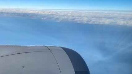 Fly high to the sky by airline
