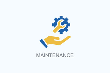 Maintenance Vector  Or Logo Sign Symbol Illustration