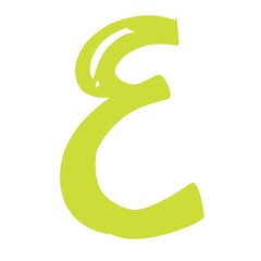 Fototapeta premium Hijaiyah arabic letter 