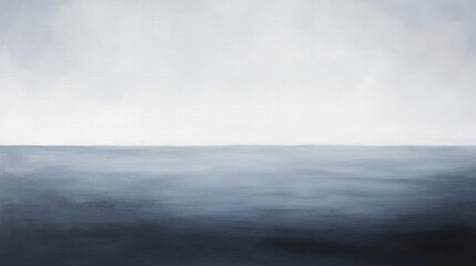 Fototapeta premium A minimalist oil paint background, using only shades of grey and black