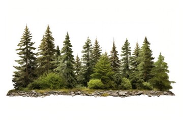 Fototapeta premium North american forest outdoors woodland nature.