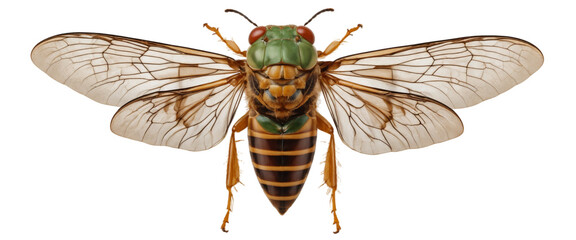 cicada isolated on transparent background