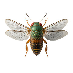 Fototapeta premium cicada isolated on transparent background