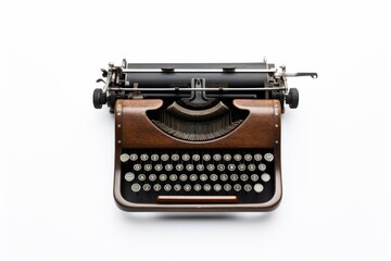 Correspondence electronics technology typewriter.