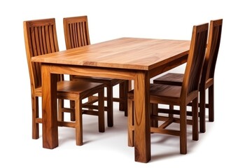 Table chair wood architecture.