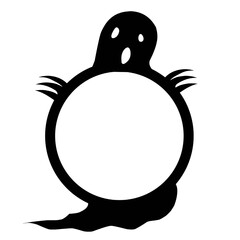 Simple black circle border