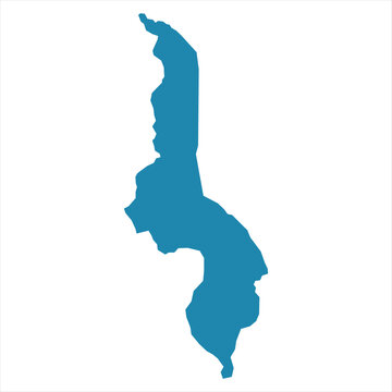 recommend clip art: Abstract - High Detailed blue Map of Malawi isolated on white background. for your web site design map logo, app, Travel. Vector illustration eps10.	
                    