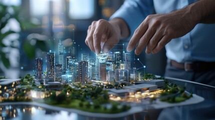 Engineers Designing Digital Transformation with AI