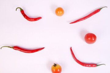 tomato and red chili