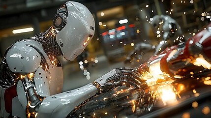Robots enhance manufacturing with advanced technology
