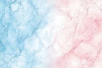 Light pastel marble textured background with pink and blue streaks. 