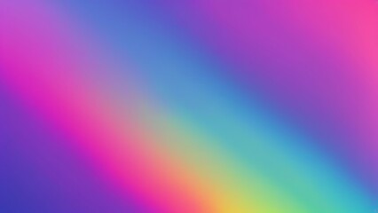 Obraz premium Abstract Gradient Background: Blue, Purple, Pink, Yellow, Green