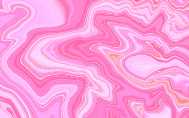 Fototapeta premium Marble rock texture black ink pattern liquid swirl paint pink that is Illustration background for do ceramic counter tile silver gray that is abstract waves skin wall luxurious art ideas concept. 