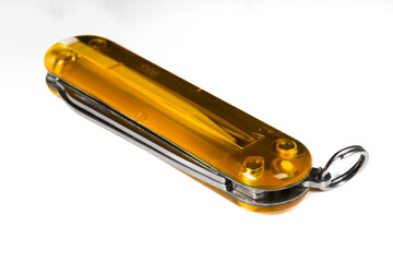 Naklejka premium Small Folding Knife Multi-tool