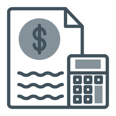 Bookkeeping Icon Design