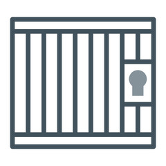 Prison Vector Icon Design