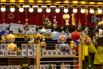 Christmas market at Residenz in Munich, Bavaria, Germany, Europe