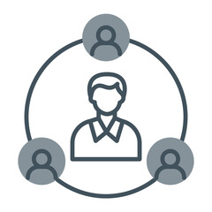 Coaching Vector Icon Design