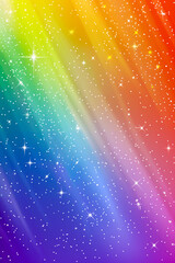 A colorful background with stars on it.