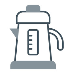 Electric Kettle Vector Icon Design