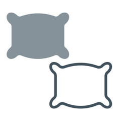 Pillow Vector Icon Design