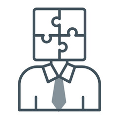 Puzzle Vector Icon Design